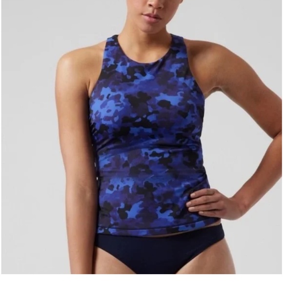 Athleta Maldives Tankini Top 36B/C - Picture 1 of 4